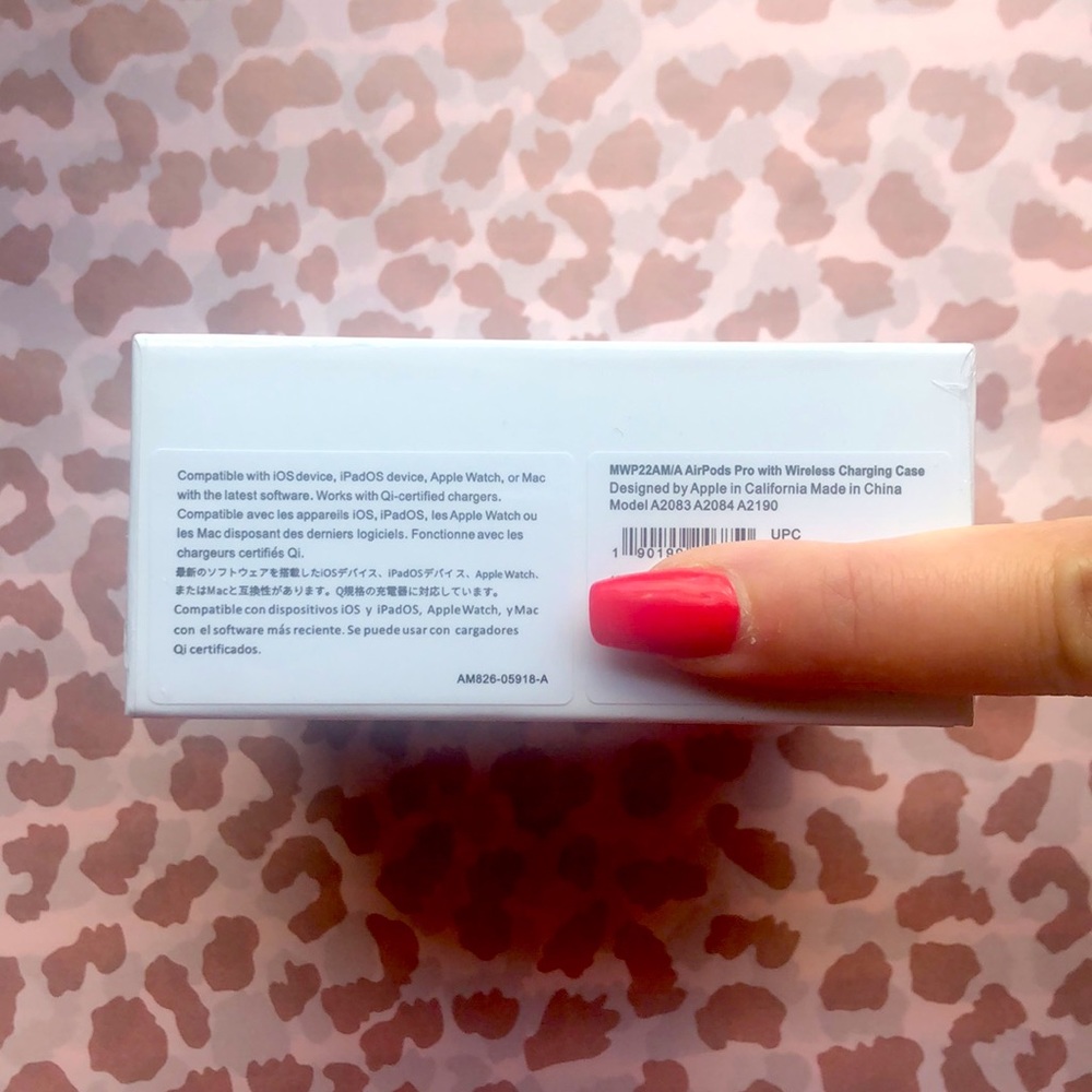 Brand New Apple AirPods Pro with Charging Case - Picture 2 of 5